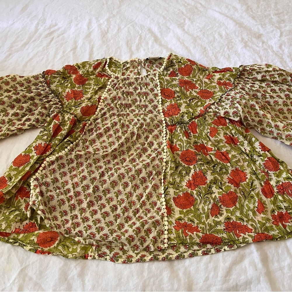 Rachel Zoe boho blouse.  Small.
